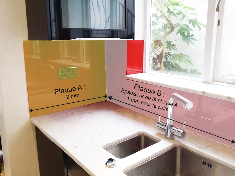 Étagère en Verre sur Mesure : maximiser l’espace avec panache ! 2 pose crédence sur mesure en verre